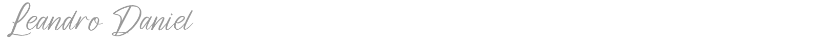 Leandro Daniel font preview